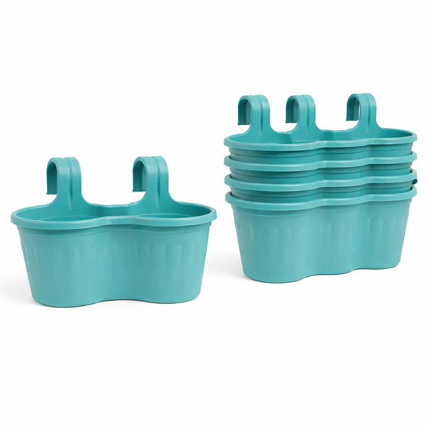 Jardinera Balcón Doble Curva Calipso