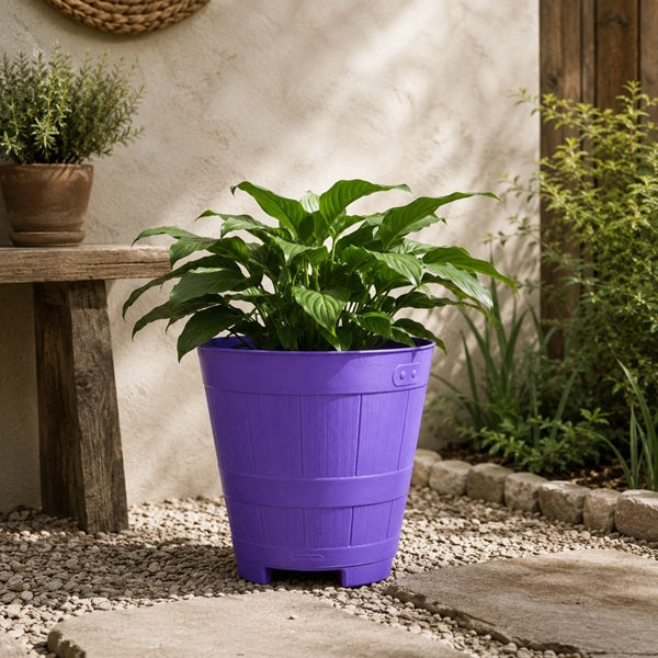 Macetero Barril 40 cm