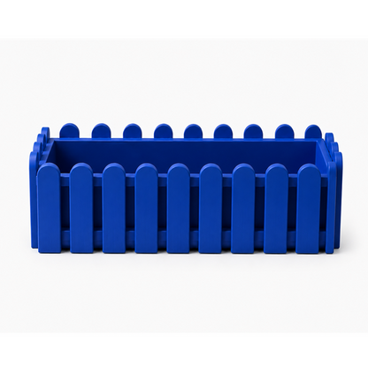Jardinera Reja Azul