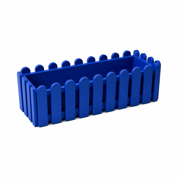 Jardinera Reja Azul
