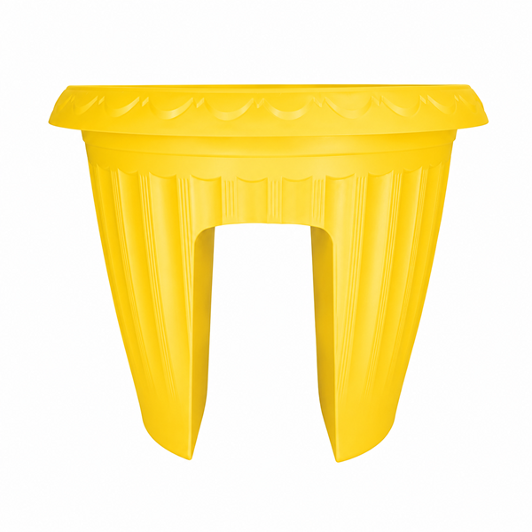 Macetero Balcón Alforja Amarillo
