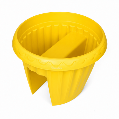 Macetero Balcón Alforja Amarillo