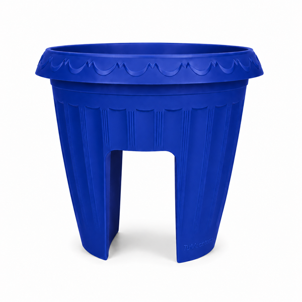 Macetero Balcón Alforja Azul