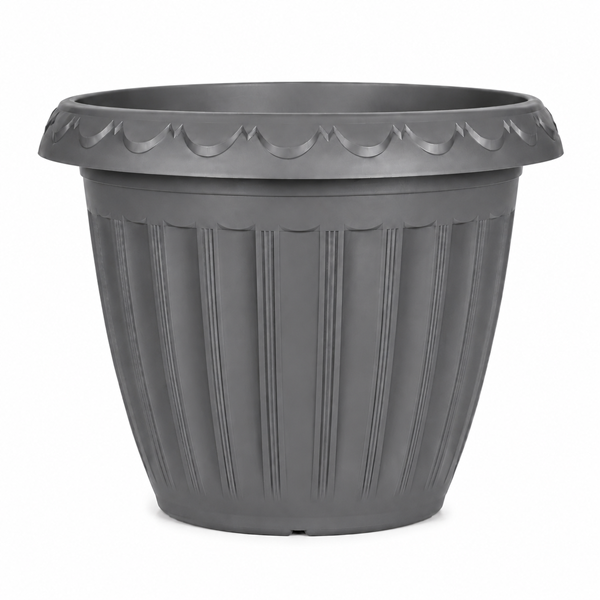 Macetero Balcón Alforja Gris