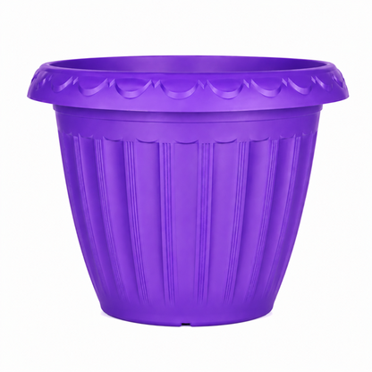 Macetero Balcón Alforja Morado