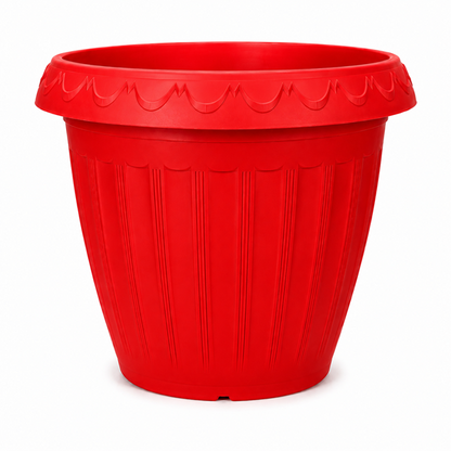 Macetero Balcón Alforja Rojo