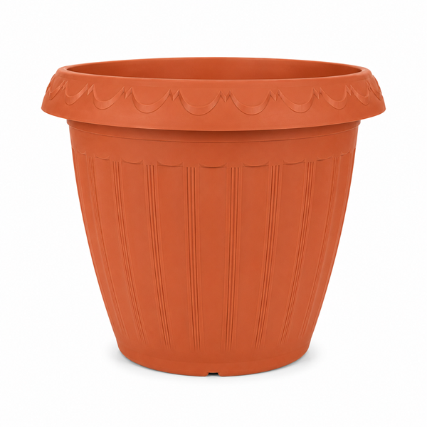 Macetero Balcón Alforja Terracota