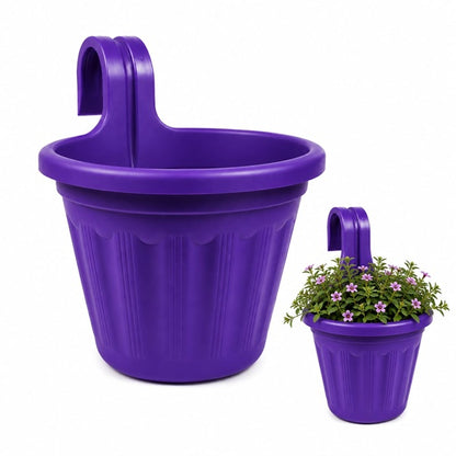 Jardinera Balcón Simple Morado