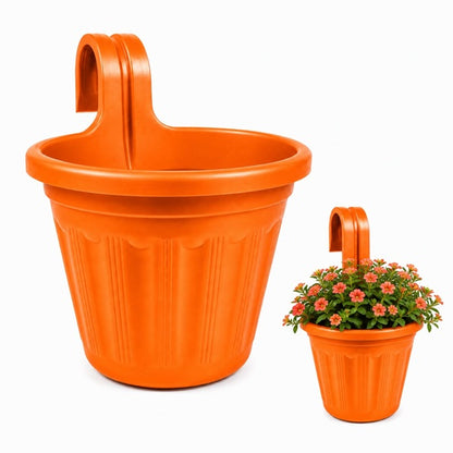 Jardinera Balcón Simple Naranja