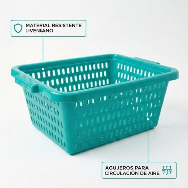 Canasta Organizadora Azul