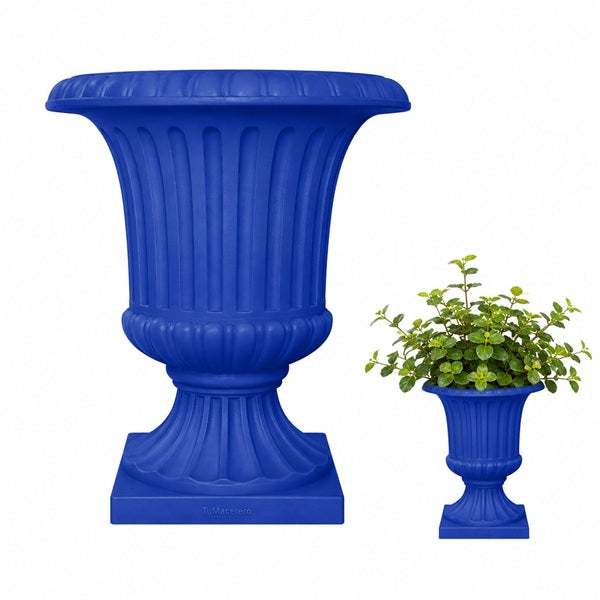 Macetero Copa Romana Azul