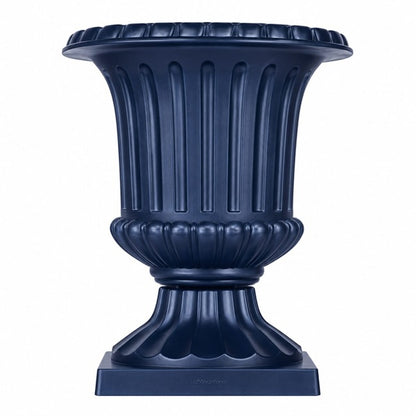 Macetero Copa Romana Azul Metalizado