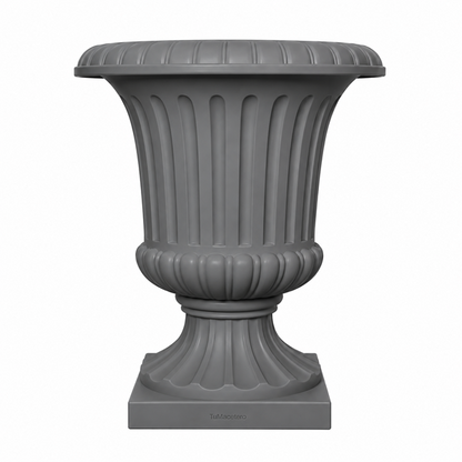 Macetero Copa Romana Gris