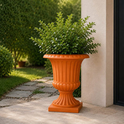 Macetero Copa Romana Naranja
