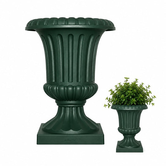 Macetero Copa Romana Verde