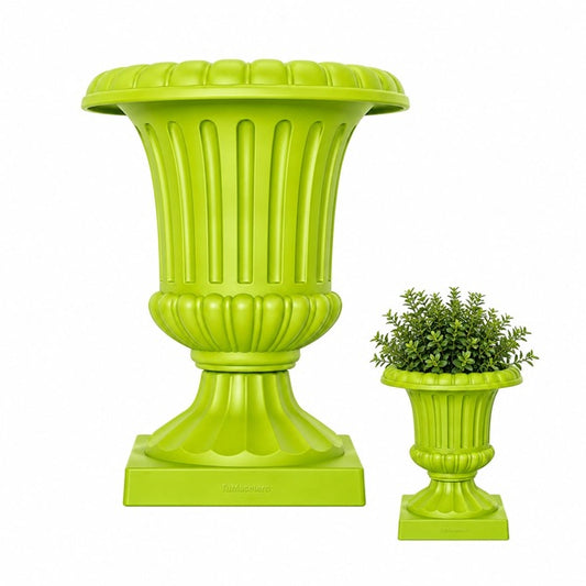 Macetero Copa Romana Verde Lima