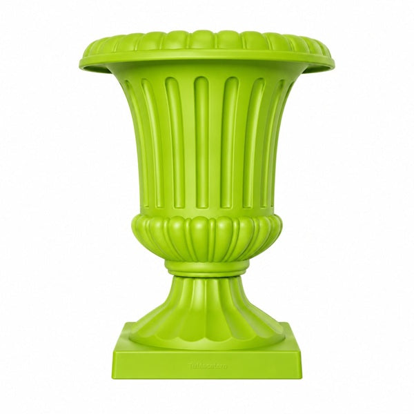 Macetero Copa Romana Verde Lima