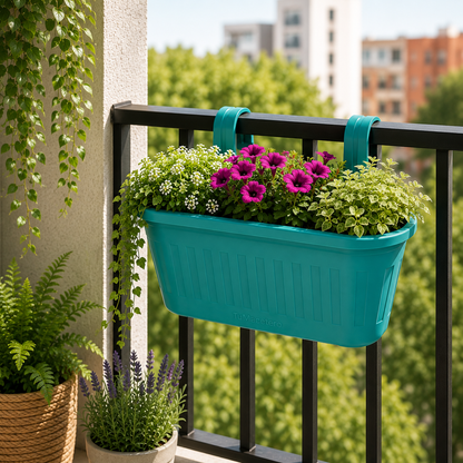 Jardinera Balcón Doble Calipso