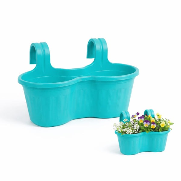 Jardinera Balcón Doble Curva Calipso