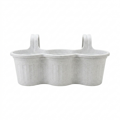 Jardinera Balcón Triple Mármol