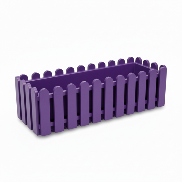 Jardinera Reja Morada
