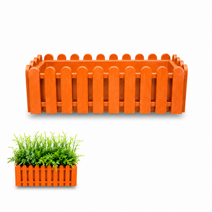 Jardinera Reja Naranja