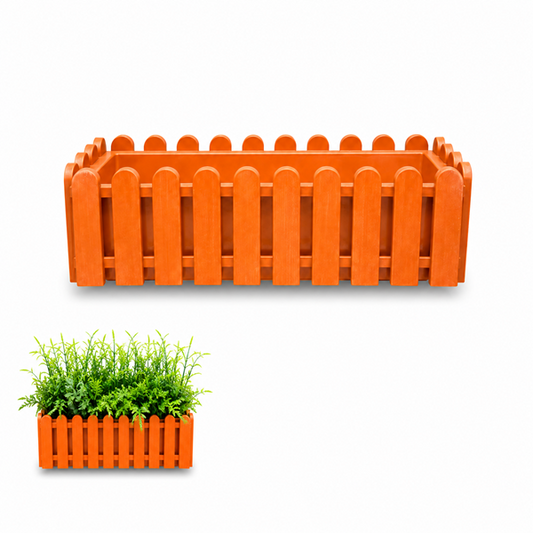 Jardinera Reja Naranja