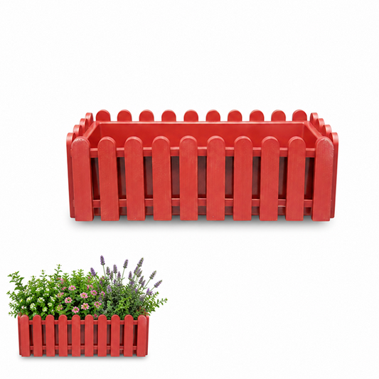 Jardinera Reja Roja