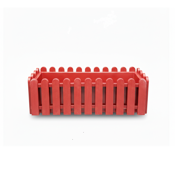 Jardinera Reja Roja