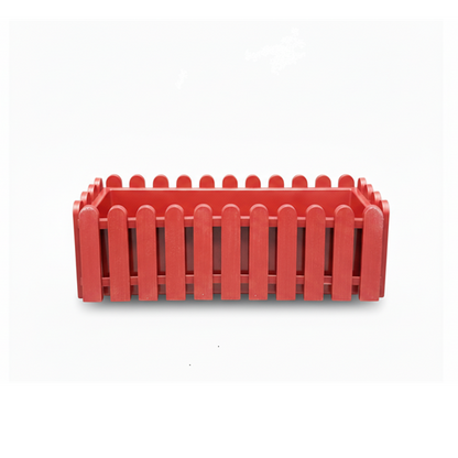 Jardinera Reja Roja
