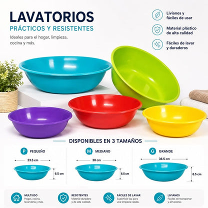 Lavatorio Plástico Pequeño