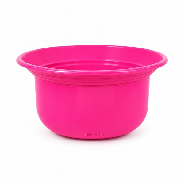 Macetero Redondo A Rosado
