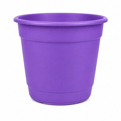 Macetero Redondo Liso Morado