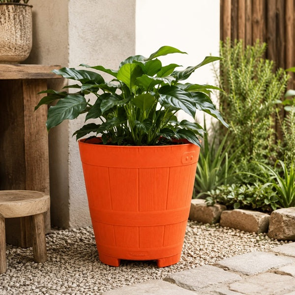 Macetero Barril 23 cm