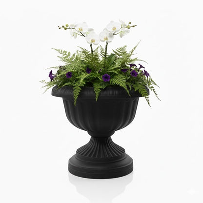 Macetero Copa 24 cm Negro