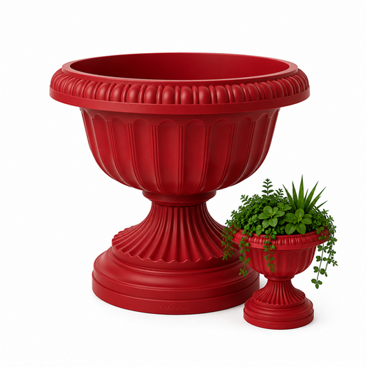 Macetero Copa 30 cm Rojo