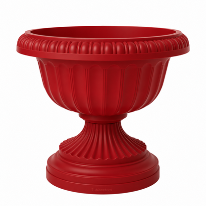 Macetero Copa 30 cm Rojo