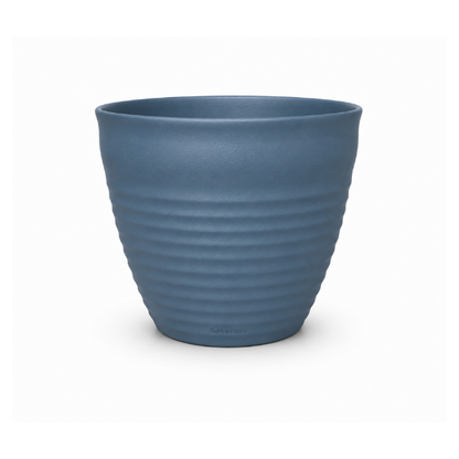 Macetero Redondo Griego Azul Grey