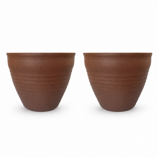 Macetero Redondo Griego Terracota
