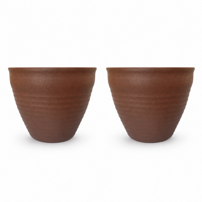 Macetero Redondo Griego Terracota