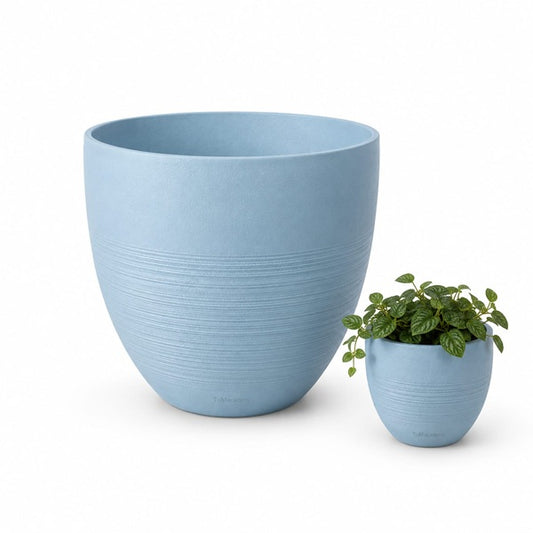 Macetero Colonial Azul Grey