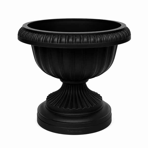 Macetero Copa 24 cm Negro