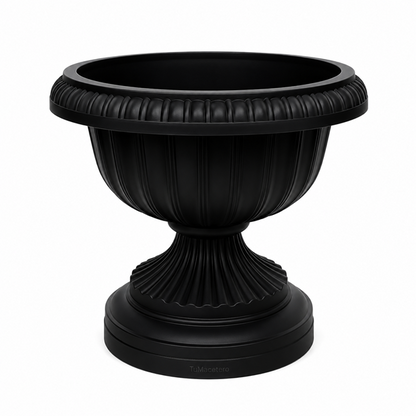 Macetero Copa 24 cm Negro