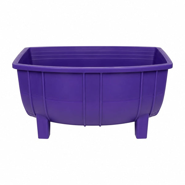 Macetero Medio Barril Morado
