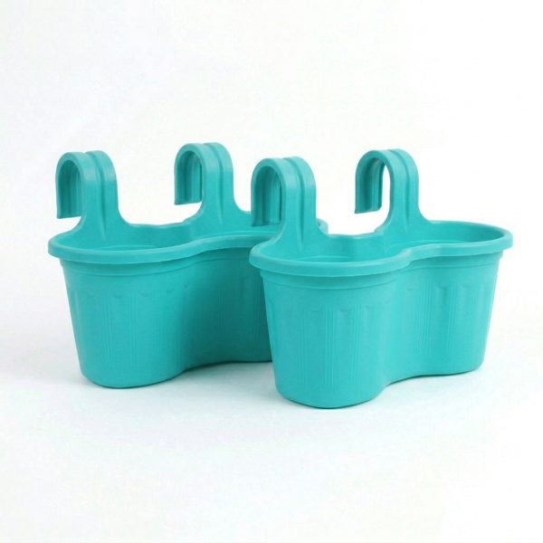 Jardinera Balcón Doble Curva Calipso