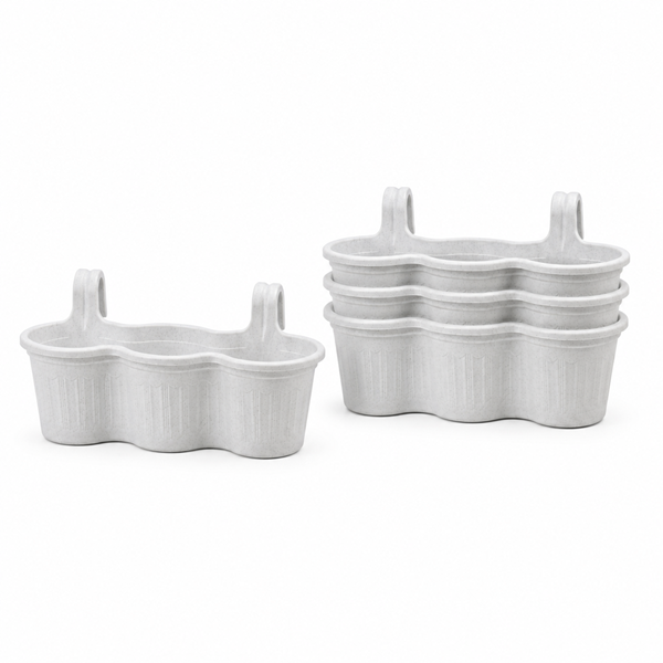 Jardinera Balcón Triple Mármol