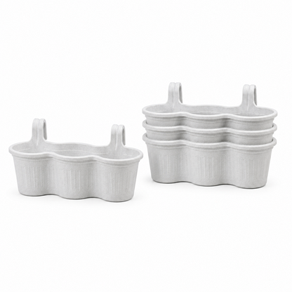 Jardinera Balcón Triple Mármol