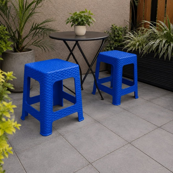 Piso Ratán Azul