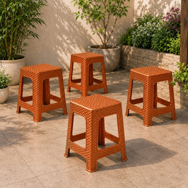 Piso Ratán Cobre