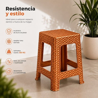 Piso Ratán Cobre
